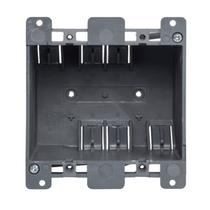 2-Gang 25 Cubic Inch Old Work Retrofit Standard Switch/Outlet Wall Electrical Box, UL Listed to 514C (Box of 30)
