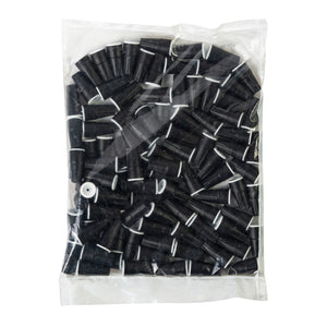 King Innovation 61145 Dryconn Waterproof Wire Connectors, Black/White; 100/Bag