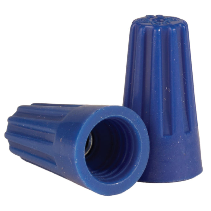 King Innovation 67021 Contractor's Choice Nut Wire Connector, Blue; 1,000/Bag