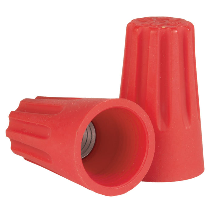 King Innovation 67051 Contractor's Choice Nut Wire Connector, Red; 500/Bag