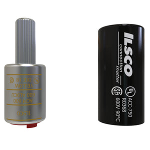 ILSCO ACM-600-EC Aluminum Compression Pigtail Adaptor, Conductor Size 600, Tin Plated, UL, CSA, 1/bag