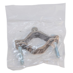 ILSCO BGC-2-EC Brass Ground Clamp, Conductor Range 2-10, Pipe Sizes 1-1/4 to 2in, 1/bag