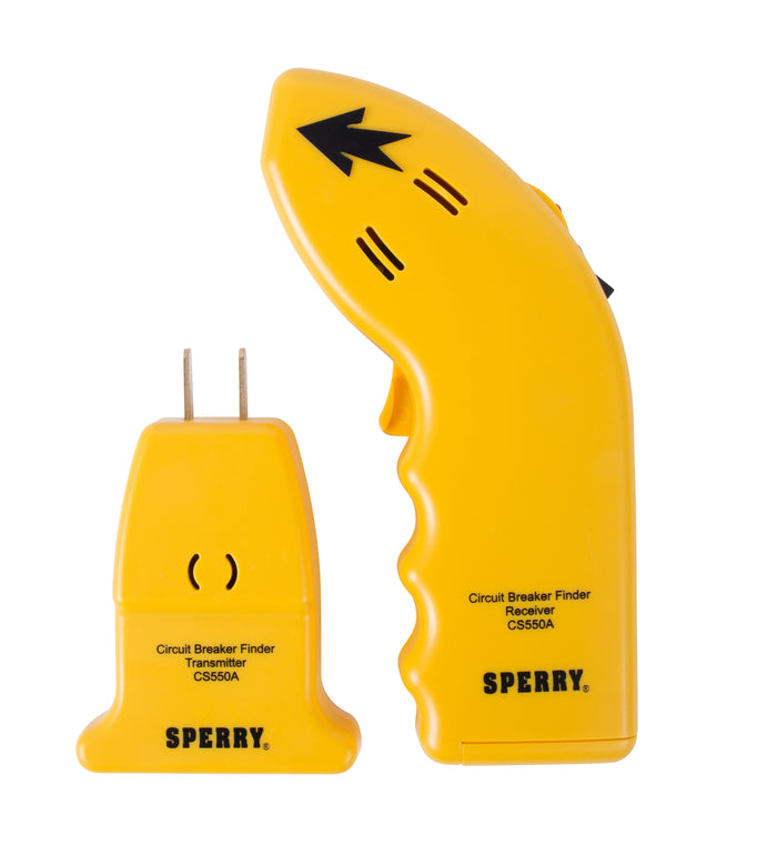 Sperry Instruments CS550A Circuit Breaker Finder, Identifies Correct Circuit or Fuse, Audible/Visual Alert, 120V AC, 50 to 60Hz