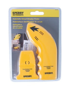 Sperry Instruments CS550A Circuit Breaker Finder, Identifies Correct Circuit or Fuse, Audible/Visual Alert, 120V AC, 50 to 60Hz