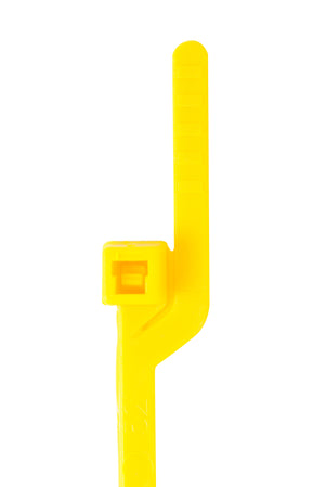 Gardner Bender CTEZ6-40100Y Cable Tie EZ Off 6" 40lb Yellow; 100/Bag
