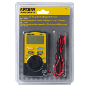 Sperry Instruments DM4A Pocket Digital Multimeter