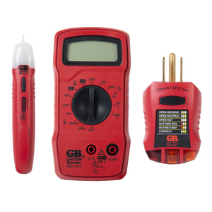 Gardner Bender EGB-2 Non-Contact Voltage Tester Multimeter and GFCI Outlet Tester Kit