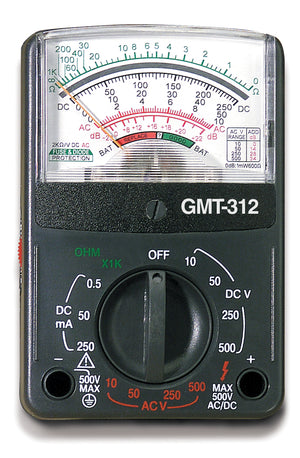 Gardner Bender GMT-312 5 Function Analog Multimeter