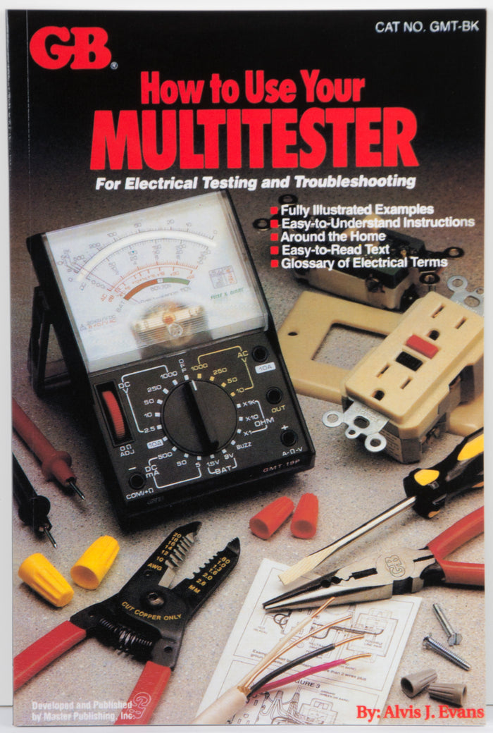 Gardner Bender GMT-BK How To Use Your Multitester book
