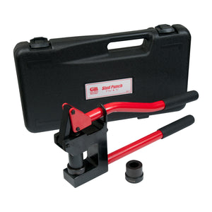Gardner Bender SP-7 Stud Punch with spring release, 1-11/32" & 7/8" punch, with carrying case